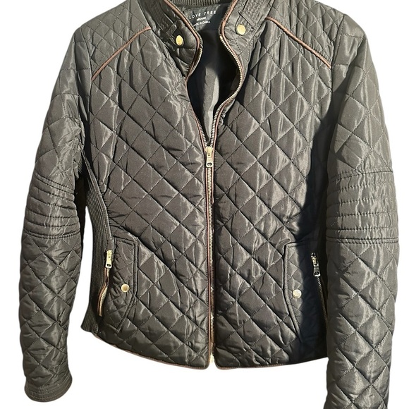Love Tree Black Quilted Women's Jacket - Medium - Picture 9 of 9
